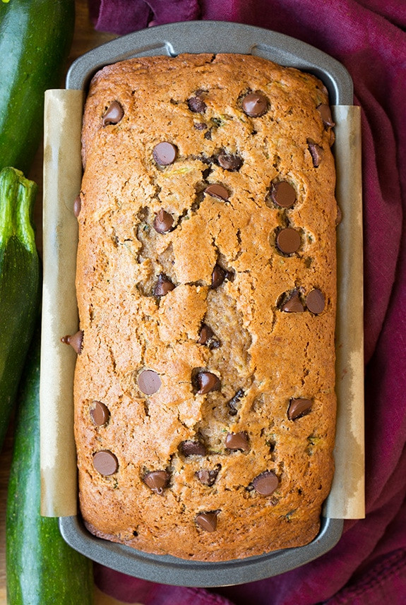 Zucchini Bread With Chocolate Chips
 Zucchini Chocolate Chip Bread Cooking Classy