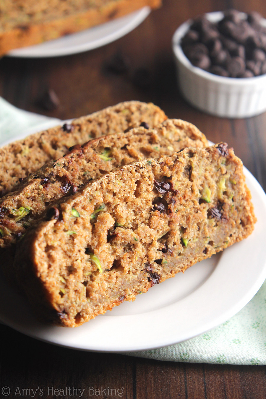 Zucchini Bread With Chocolate Chips
 Whole Wheat Chocolate Chip Zucchini Bread