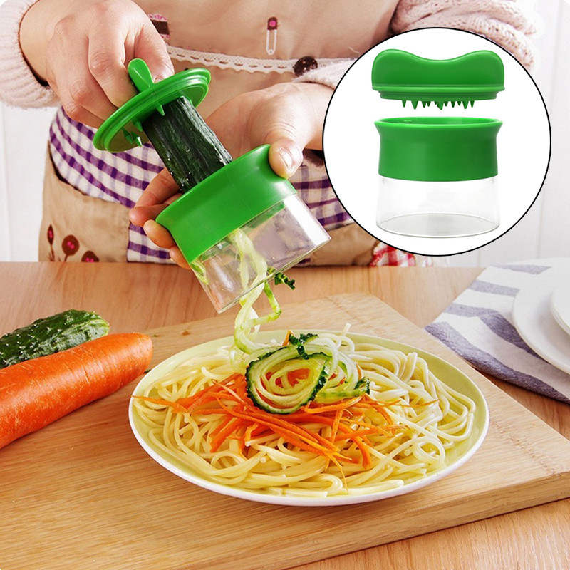Zucchini Noodles Maker
 Ve able Handheld Spiralizer Noodles Zucchini Spaghetti