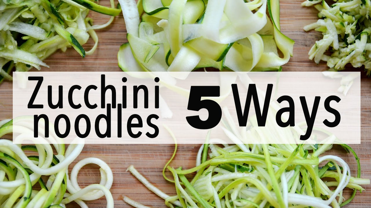 Zucchini Noodles Maker
 How to Make Zucchini Noodles