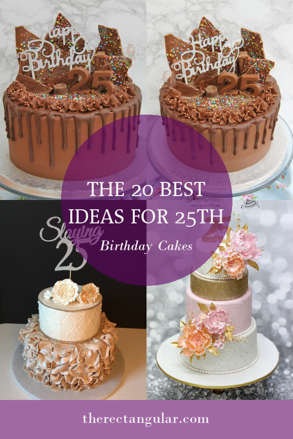 The 20 Best Ideas for 25th Birthday Cakes - Home, Family, Style and Art ...