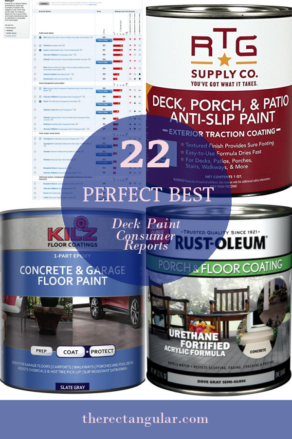 22 Perfect Best Deck Paint Consumer Reports - Home, Family, Style And 