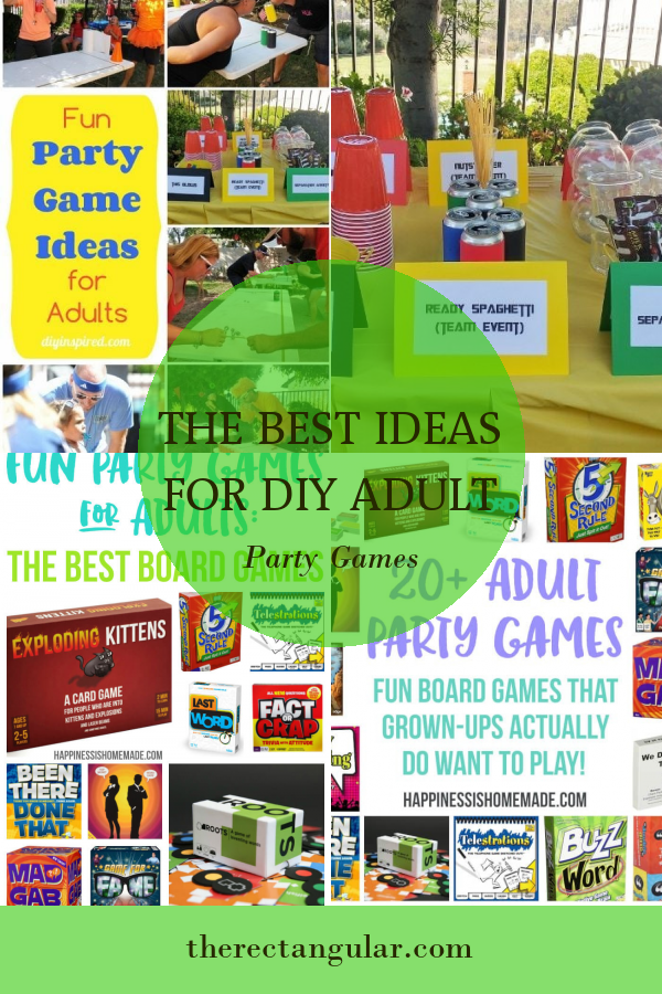 The Best Ideas for Diy Adult Party Games - Home, Family, Style and Art ...