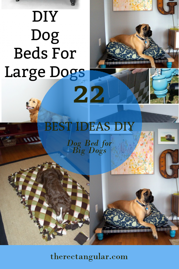 22 Best Ideas Diy Dog Bed for Big Dogs - Home, Family, Style and Art Ideas