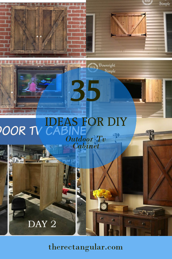 35 Ideas For Diy Outdoor Tv Cabinet Home Family Style And Art Ideas