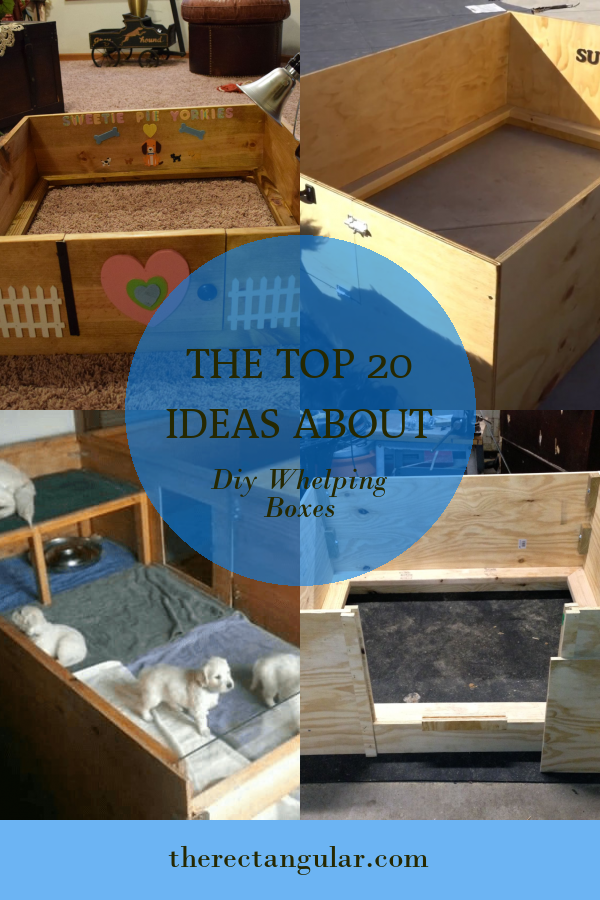 The top 20 Ideas About Diy Whelping Boxes - Home, Family, Style and Art ...