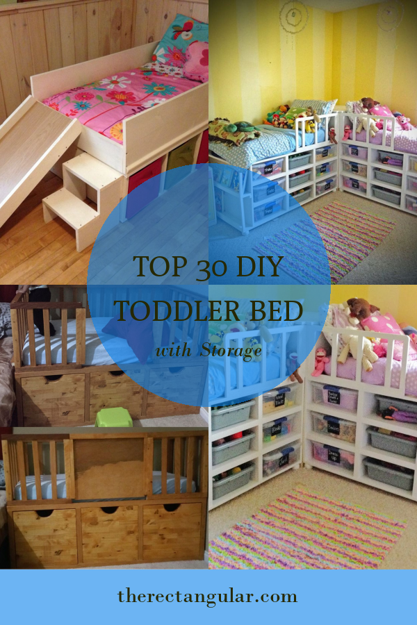 Top 30 Diy toddler Bed with Storage - Home, Family, Style and Art Ideas