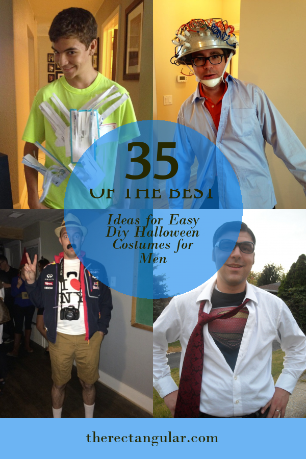 35 Of the Best Ideas for Easy Diy Halloween Costumes for Men - Home ...