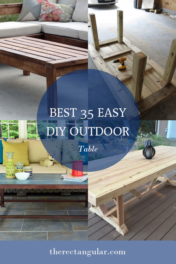 Best 35 Easy Diy Outdoor Table - Home, Family, Style and Art Ideas