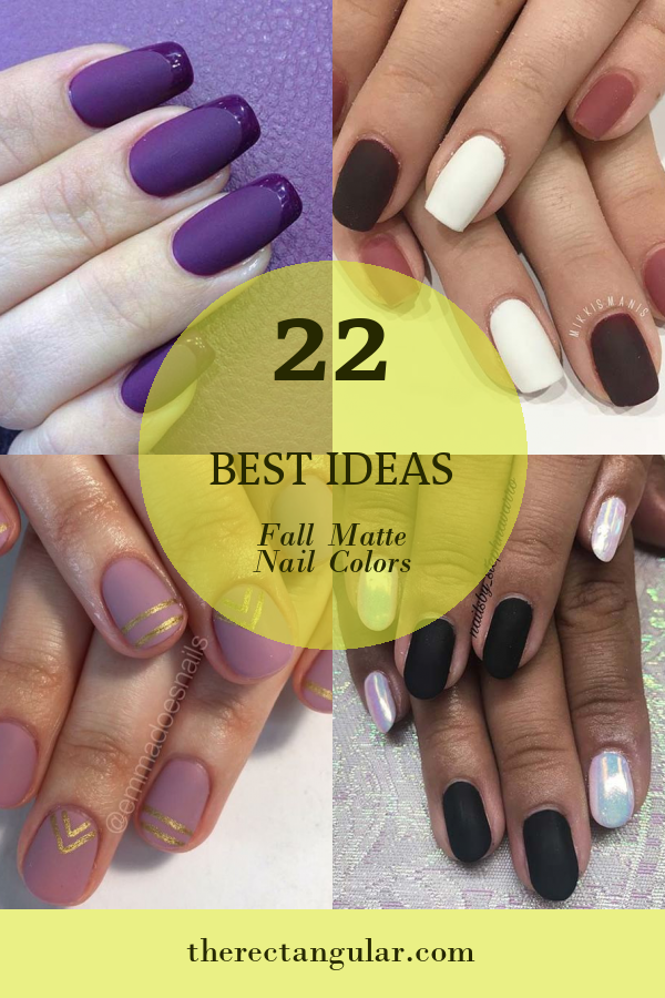 22 Best Ideas Fall Matte Nail Colors - Home, Family, Style and Art Ideas