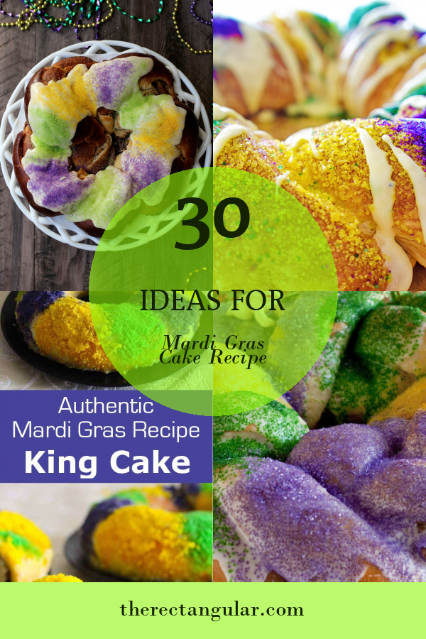 easy mardi gras cake recipe