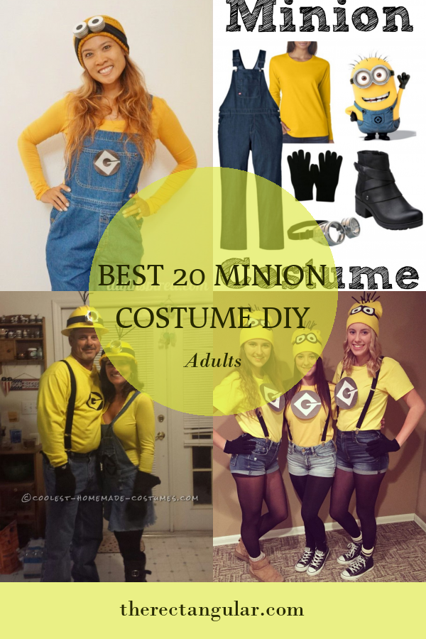 minion costume diy adult