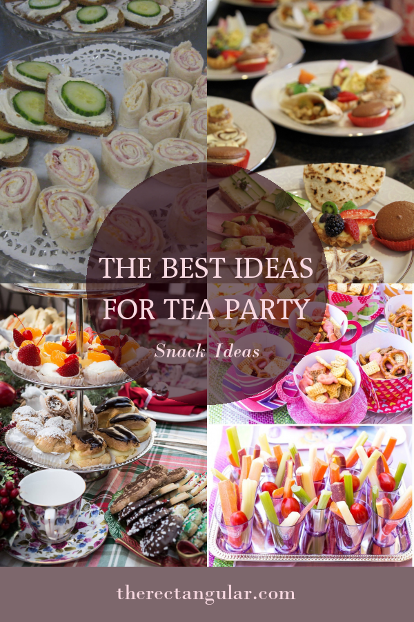 The Best Ideas for Tea Party Snack Ideas - Home, Family, Style and Art ...