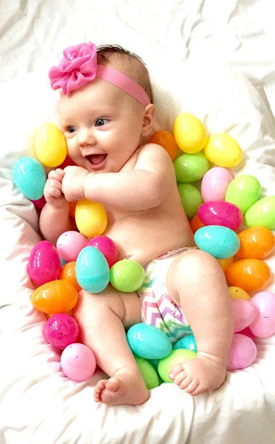 Baby Easter Photo Ideas
 24 Easter shoot Ideas for Kids to make your Easter