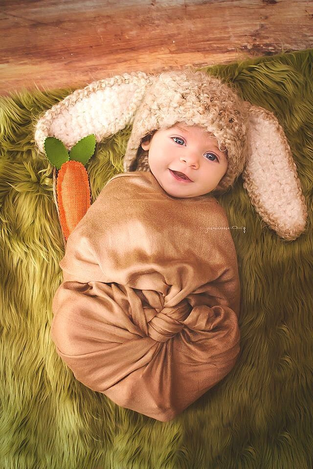 Baby Easter Photo Ideas
 Easter Easter photo ideas baby Easter photos 3month old