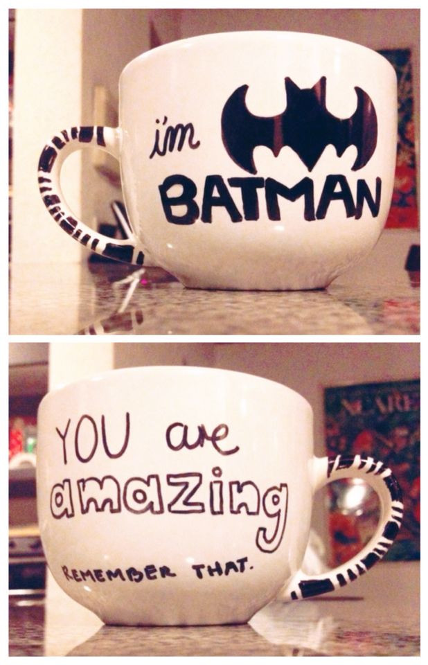 Batman Gift Ideas For Boyfriend
 Gift I made for my boyfriend for his graduation Hand