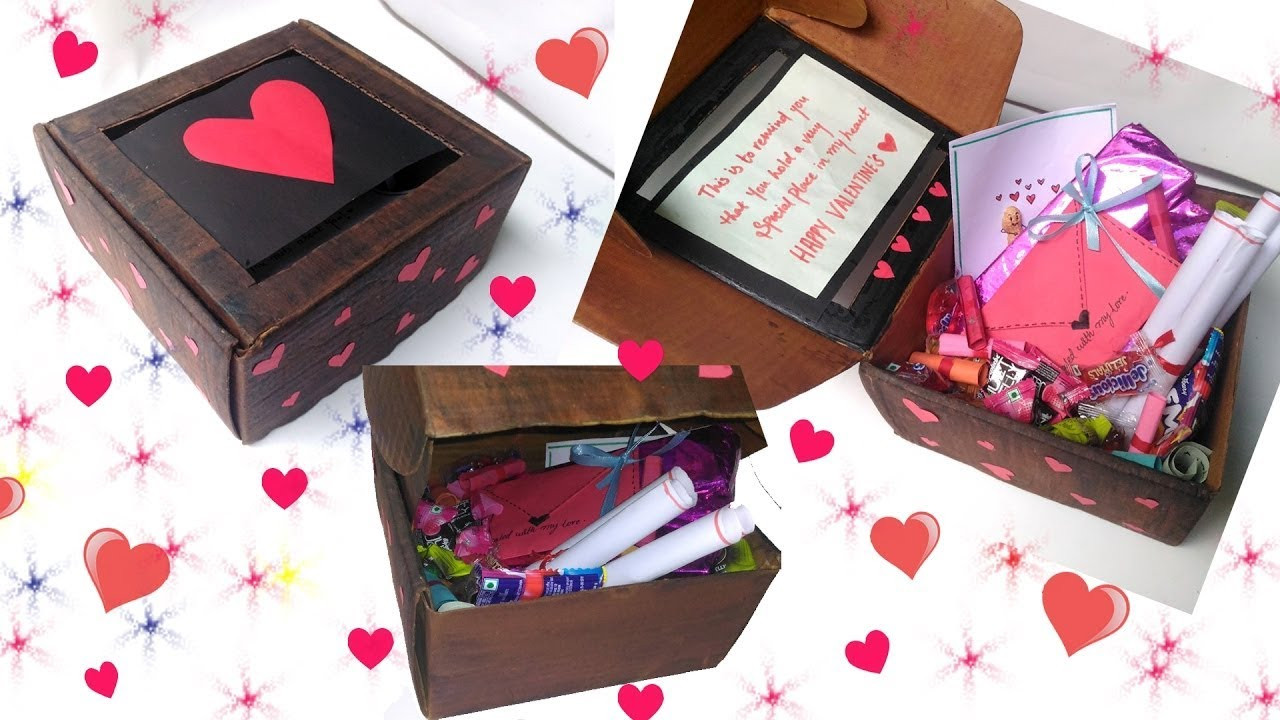 Box Valentine'S Day Gift Ideas
 DIY Cute Valentine s Day Box Idea for Him & Her