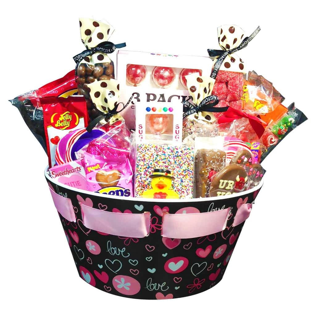Candy Gift Baskets For Valentines Day
 Sugar Factory Eye Catching Valentine’s Day Gift Baskets