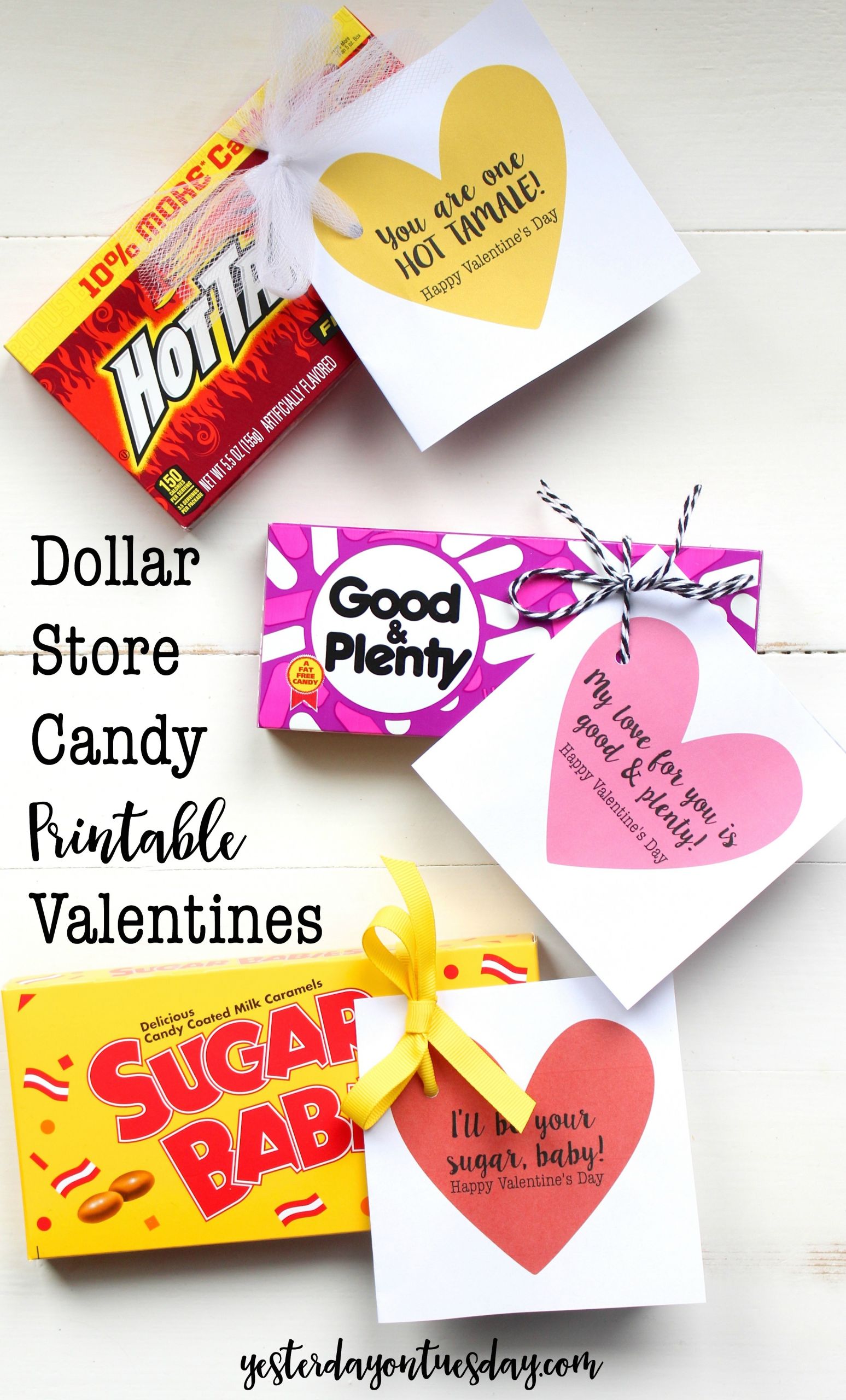 Candy Puns For Valentines Day
 Dollar Store Candy Printable Valentines