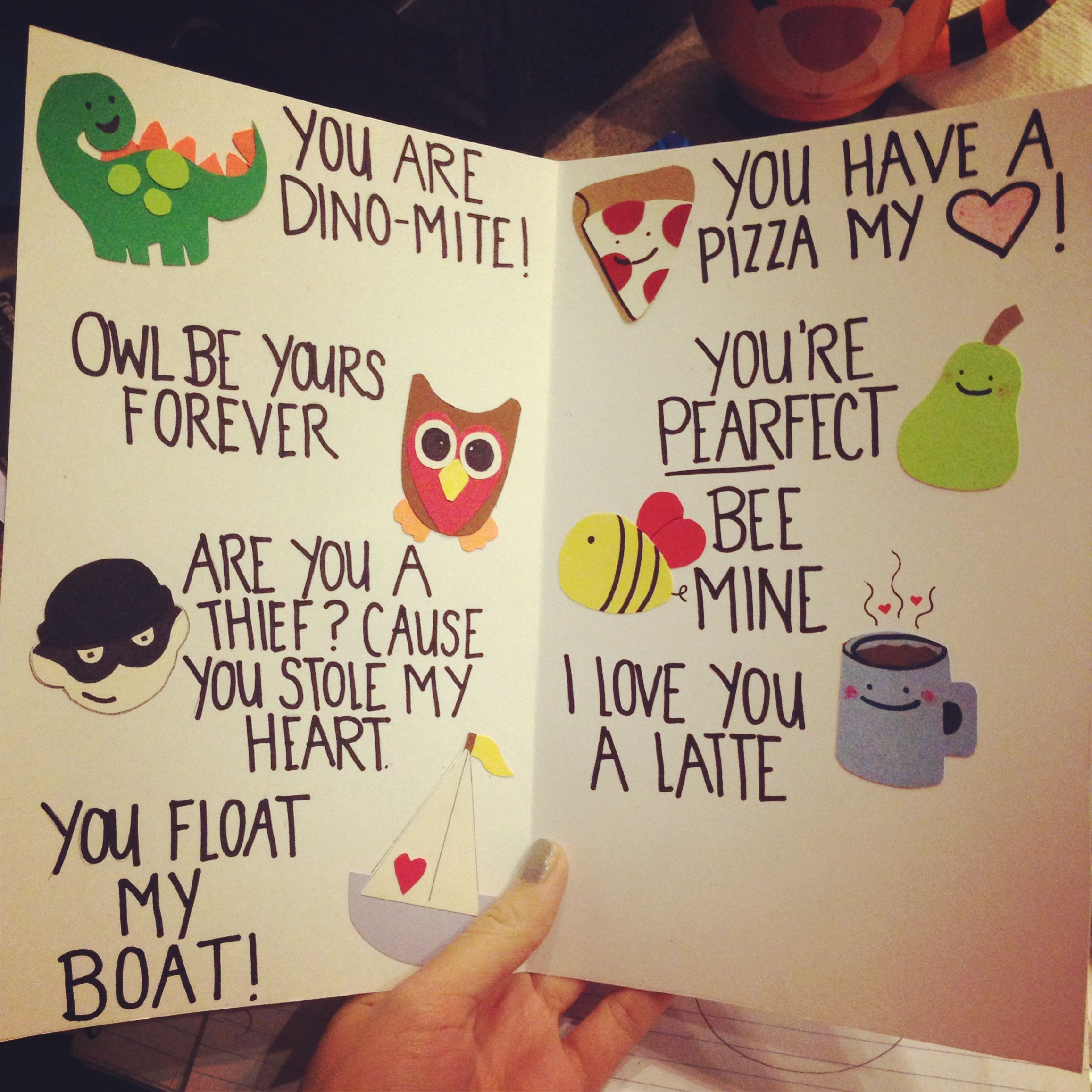 Cheesy Valentines Day Quotes
 The cheesy Valentine s Day card I made