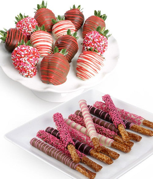 Chocolate Covered Pretzels For Valentine Day
 Chocolate Covered pany