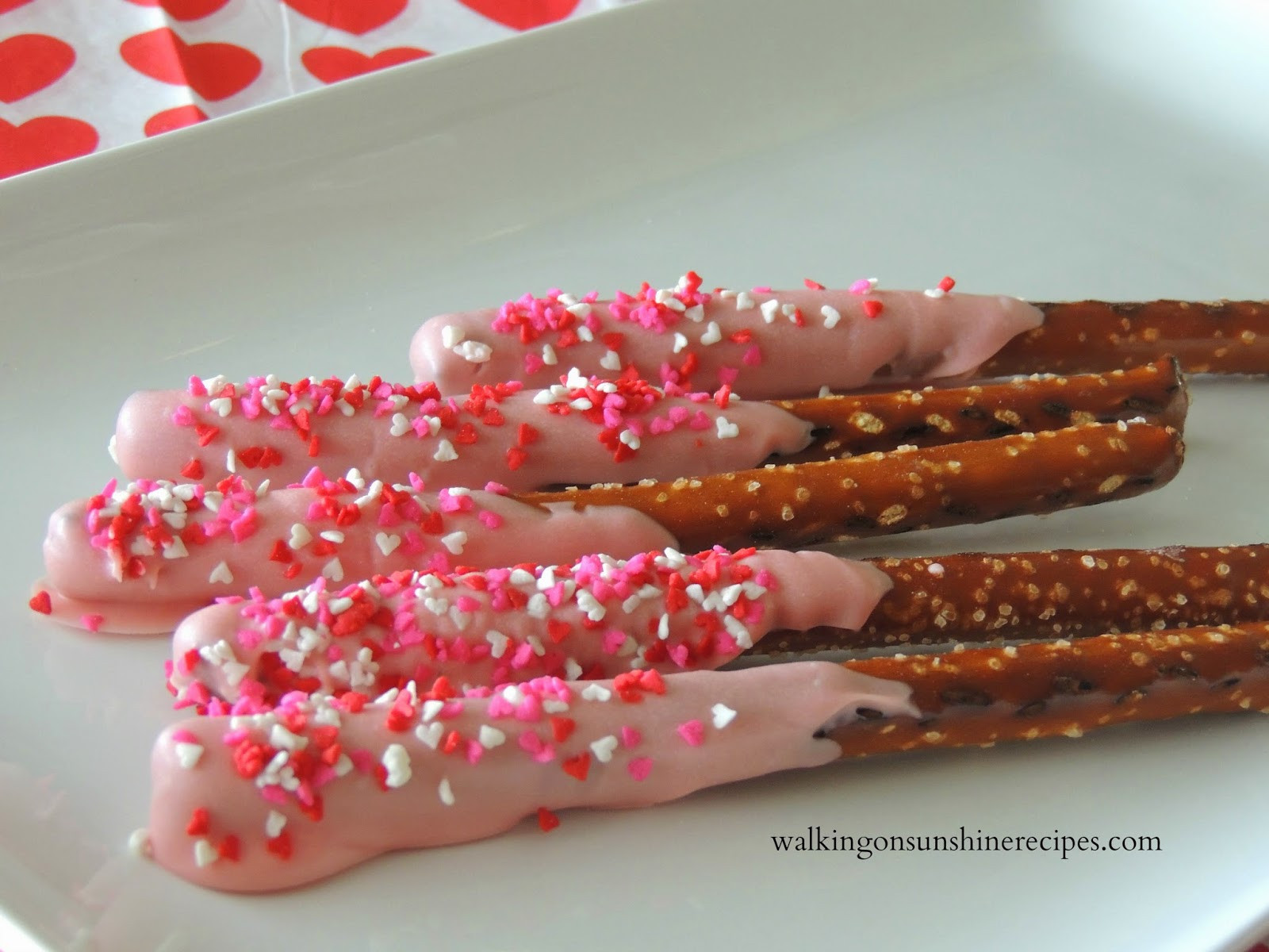Chocolate Covered Pretzels For Valentine Day
 Valentine s Day Chocolate Covered Pretzels Walking on