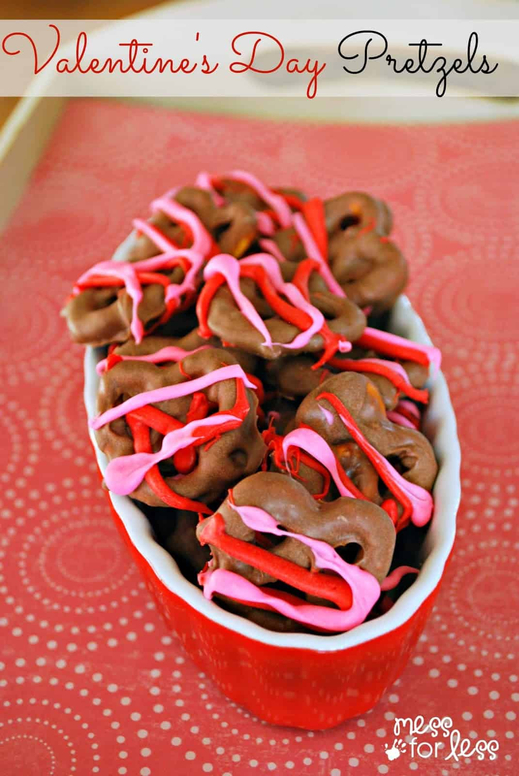 Chocolate Covered Pretzels For Valentines Day
 How To Make Chocolate Covered Pretzels for Valentine s Day