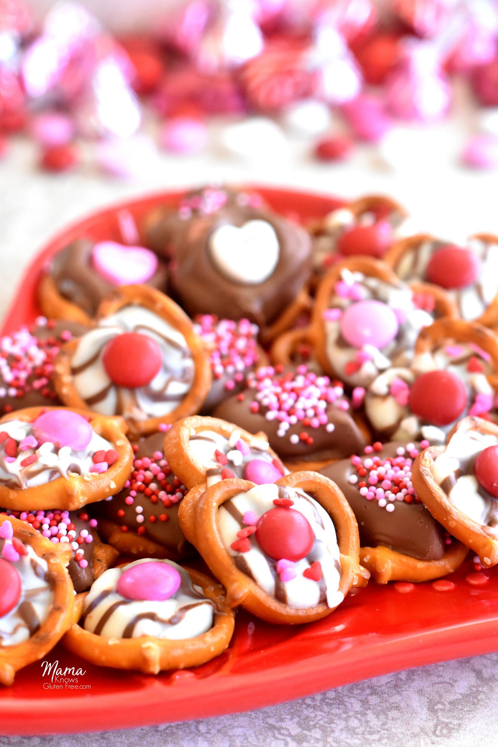 Chocolate Covered Pretzels For Valentines Day
 Gluten Free Chocolate Covered Pretzels for Valentine s Day