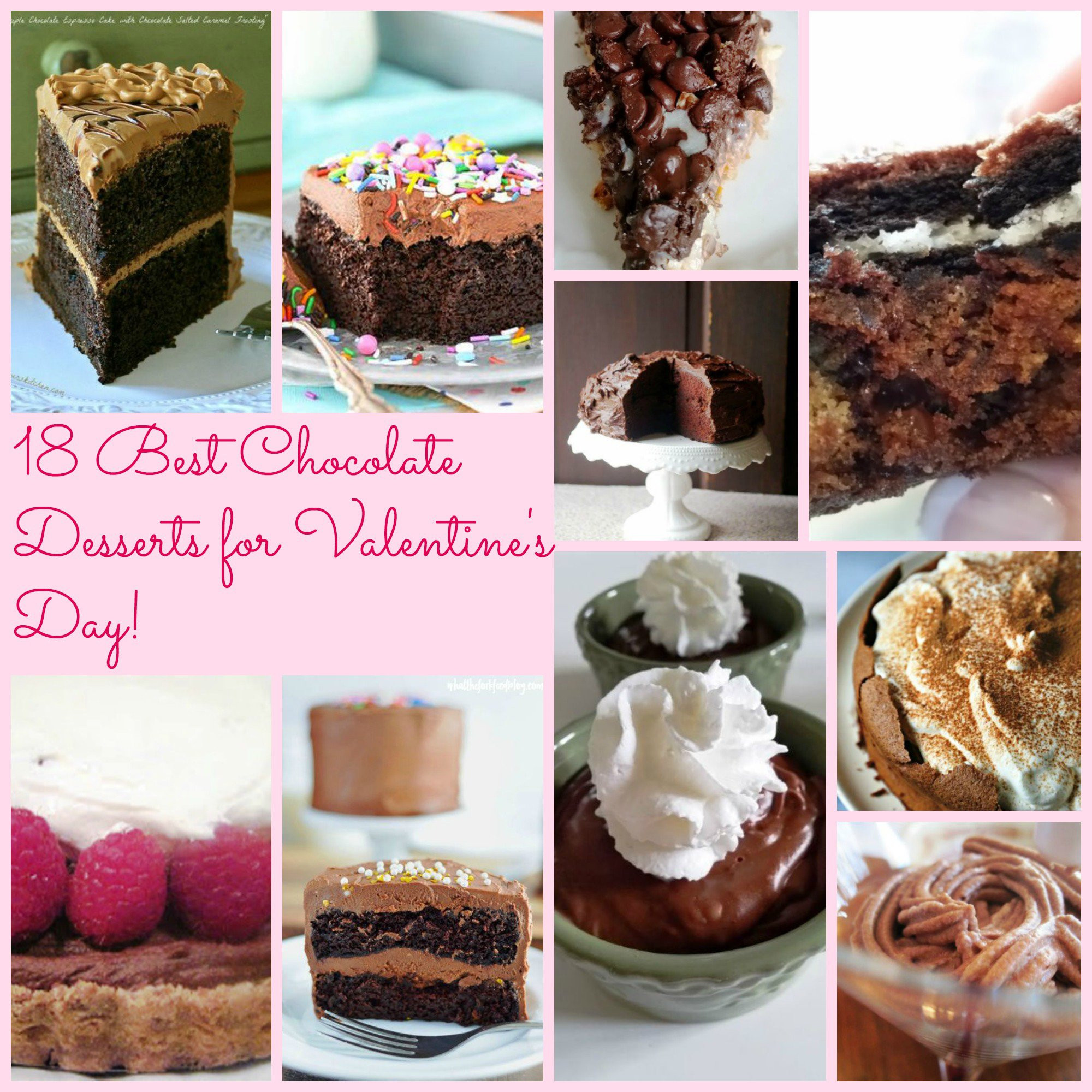 Chocolate Valentine Desserts
 18 Best Chocolate Desserts For Valentine s Day Moore or