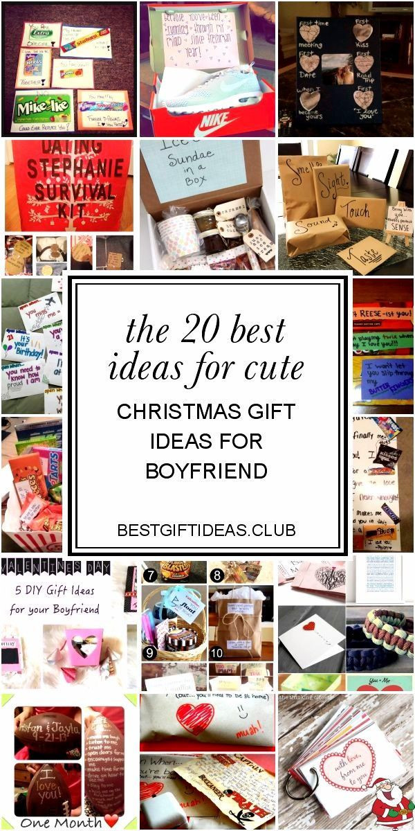Christmas Gift Ideas For Teenage Boyfriends
 The 20 Best Ideas for Cute Christmas Gift Ideas for