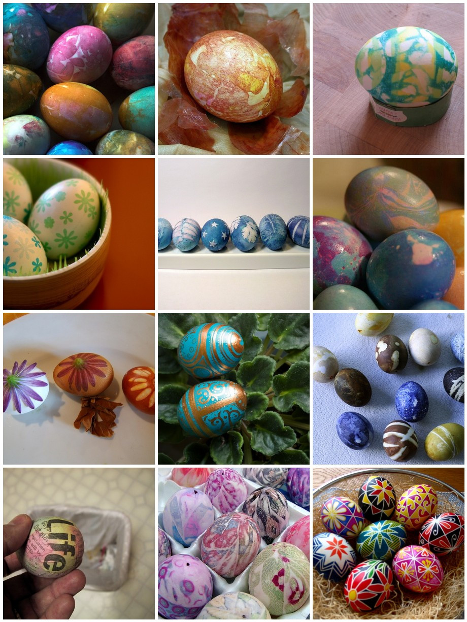 Color Easter Eggs Ideas
 Dabbled