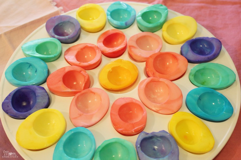 Colored Deviled Eggs For Easter
 Colorful Deviled Easter Eggs