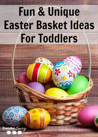 Cool Easter Baskets Ideas
 Unique Ideas for Easter Baskets for Toddlers Everyday Savvy