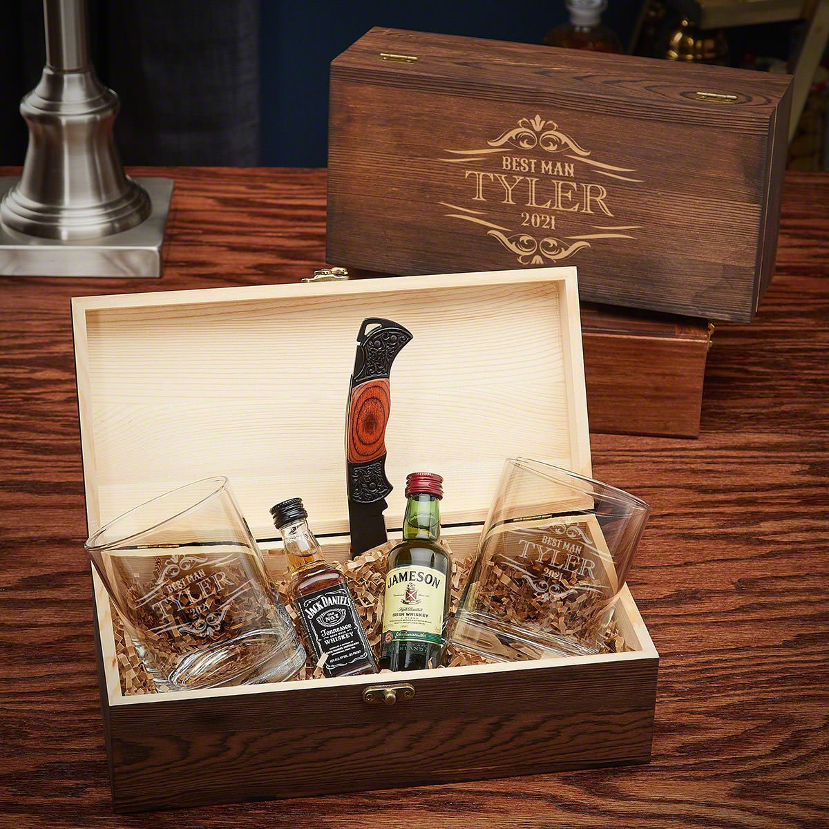 Cool Valentine Gift Ideas For Men
 Wilshire Whiskey Custom Gift Box for Men