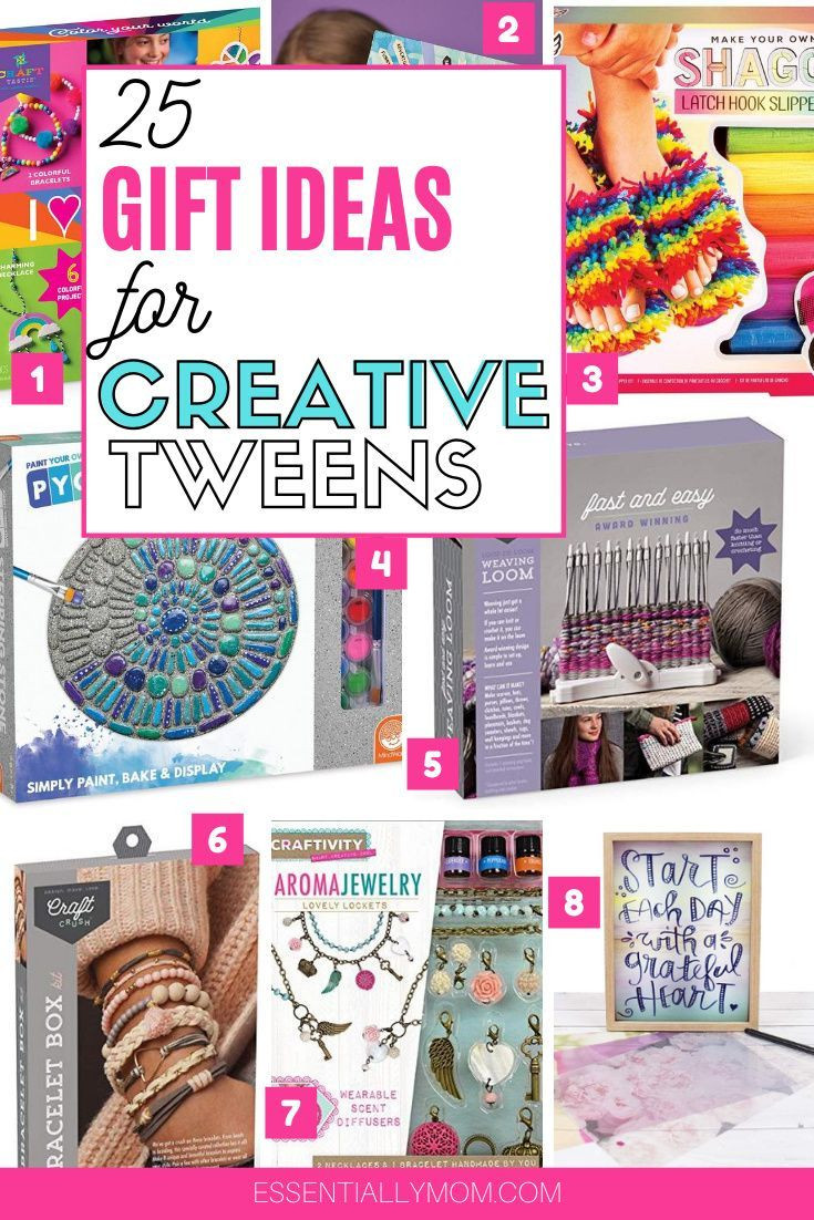 Craft Gift Ideas For Girls
 25 Fun Craft Kits for Tween Girls