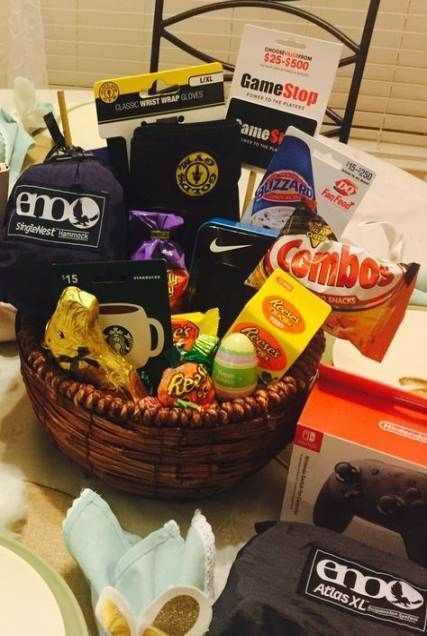 Cute Easter Basket Ideas For Boyfriend
 Gifts for boys boyfriends easter baskets 29 Ideas for