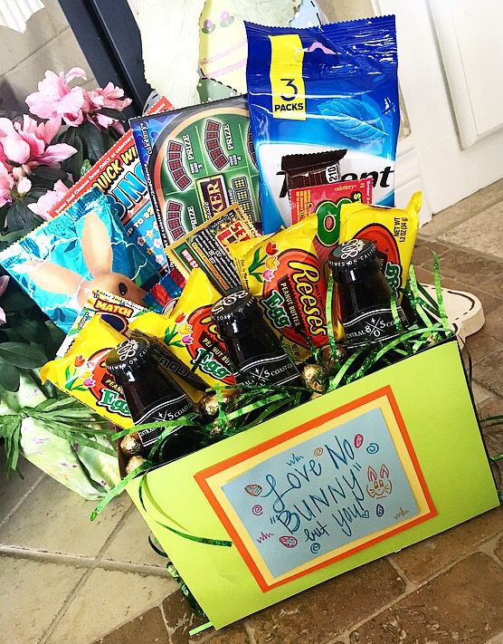 Cute Easter Basket Ideas For Boyfriend
 Pin on Gift ideas