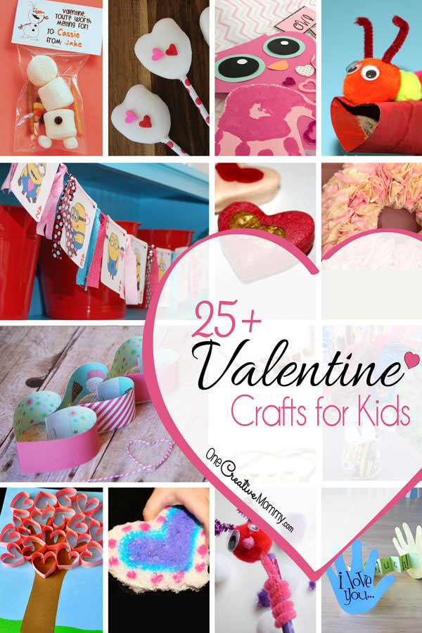 Cute Valentine Gift Ideas For Kids
 25 Cute Valentine Crafts for Kids onecreativemommy