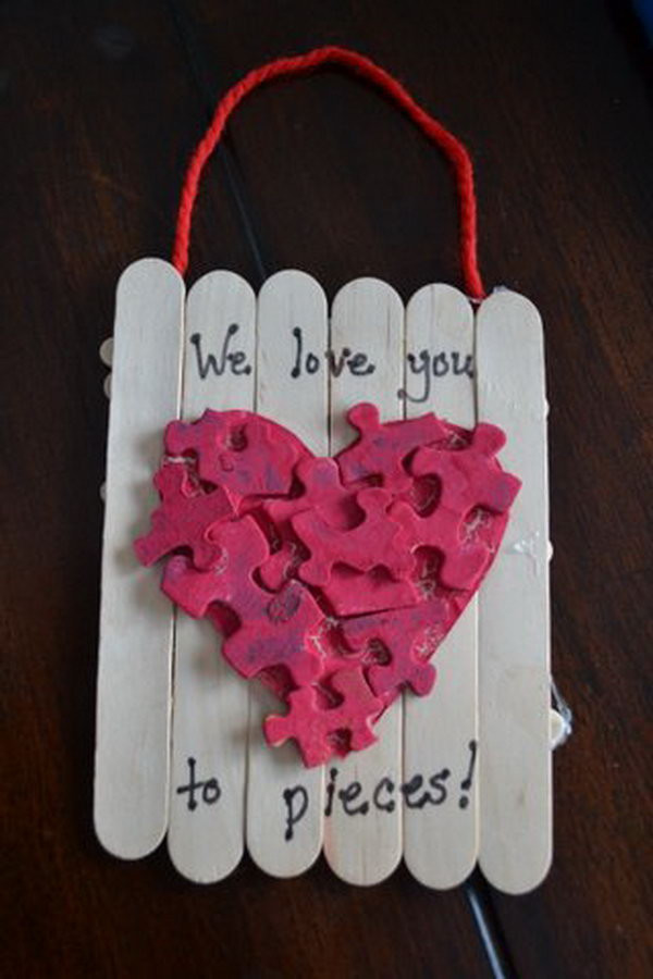 Cute Valentines Day Crafts
 20 Cute Valentine s Day Ideas Hative