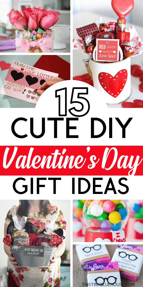Cute Valentines Day Gift Ideas
 15 Crazy Adorable DIY Valentine s Day Gifts This Tiny