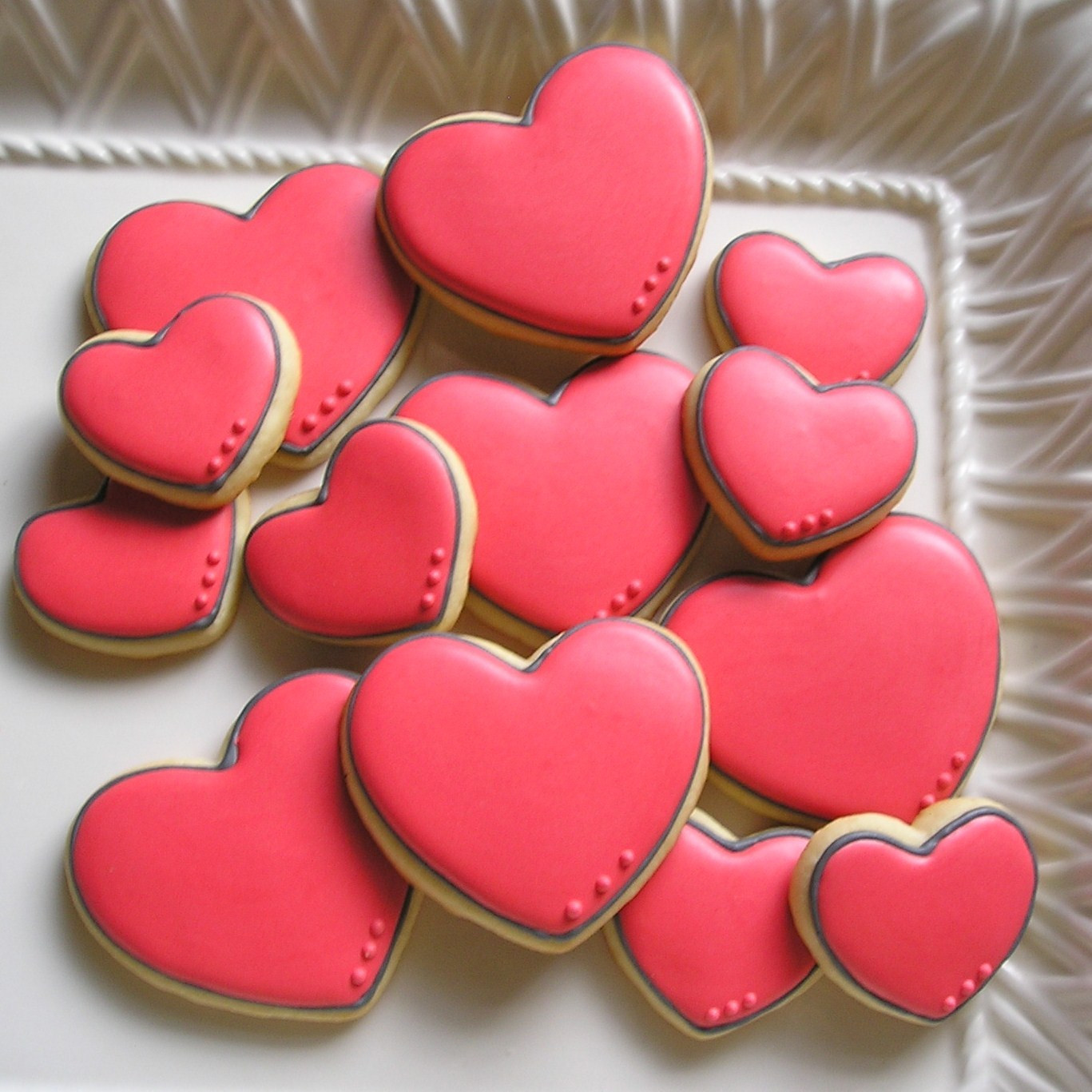 Decorating Valentine Sugar Cookies
 sugar fairy sweet Valentine Envelope and Love Note