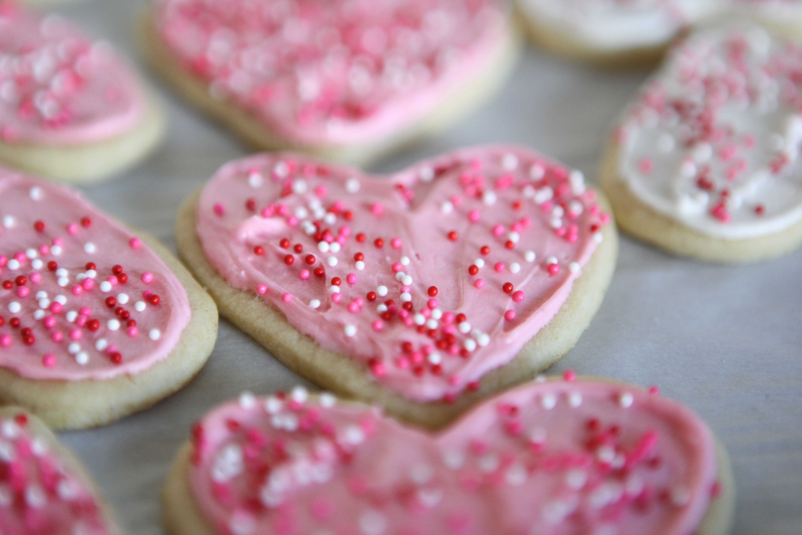 Decorating Valentine Sugar Cookies
 Be My Valentine Sugar Cookies White Apron Blog