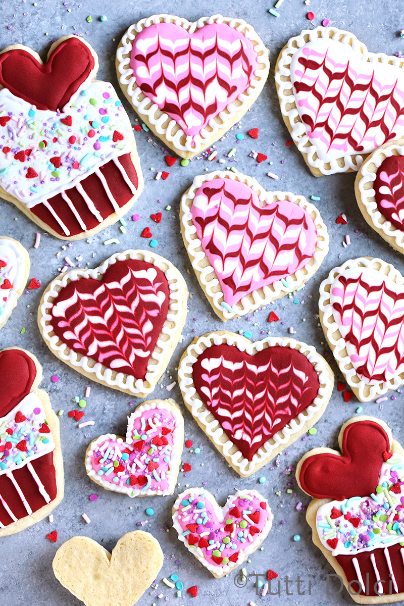 Decorating Valentine Sugar Cookies
 valentine sugar cookies