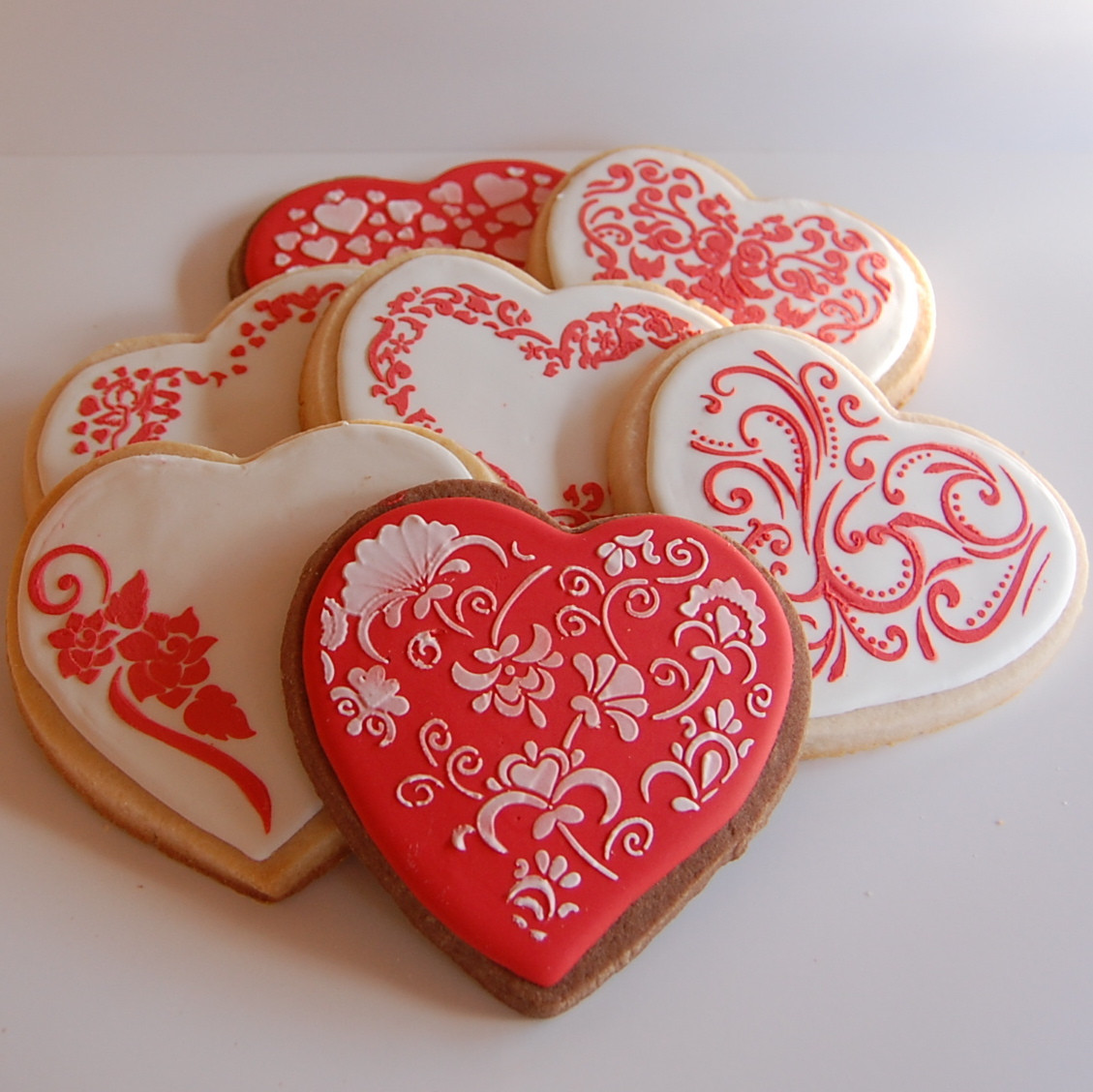 Decorating Valentine Sugar Cookies
 Sugar Cookies for Valentine s Day Enchanted Cookies