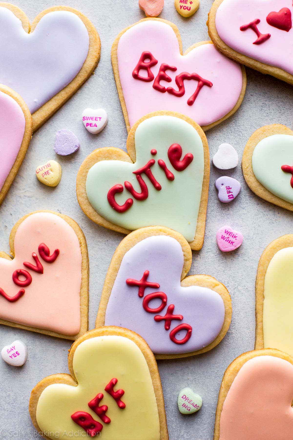 Decorating Valentine Sugar Cookies New Valentine S Day Heart Sugar Cookies Sallys Baking Addiction