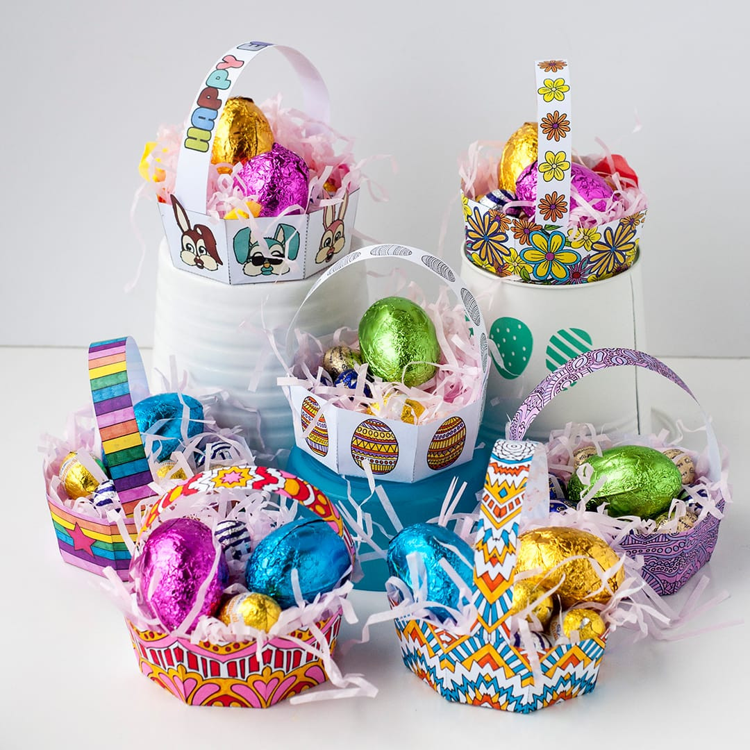 Diy Easter Basket
 How to Make an Easter Egg Basket