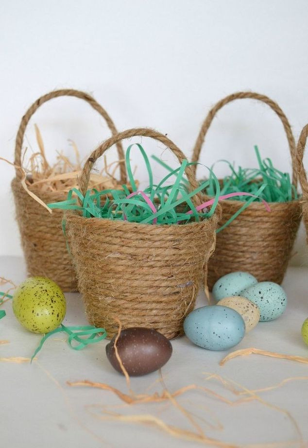 Diy Easter Basket
 DIY Mini Easter Baskets