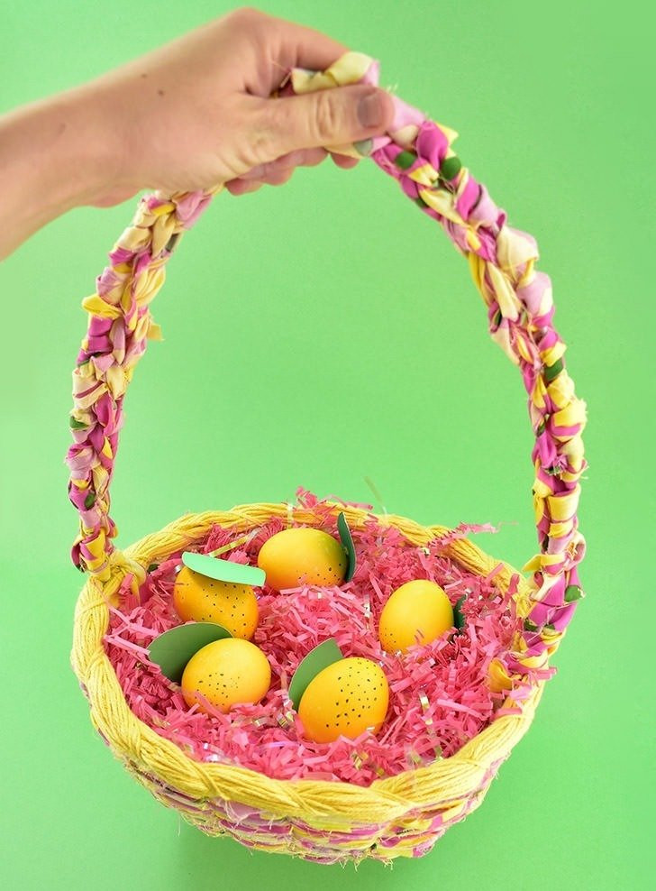 Diy Easter Basket
 DIY Woven Fabric Easter Basket from Scratch ⋆ Dream a