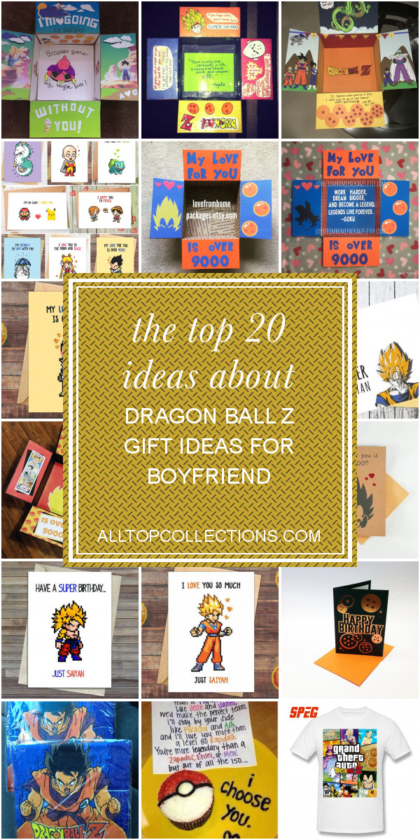 Dragon Ball Z Gift Ideas For Boyfriend
 20 the Best Ideas for Christmas Gift Ideas for My