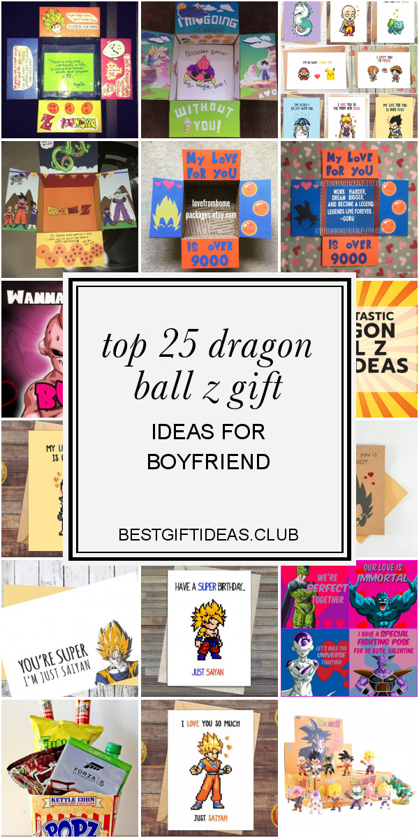 Dragon Ball Z Gift Ideas For Boyfriend
 Top 25 Dragon Ball Z Gift Ideas for Boyfriend